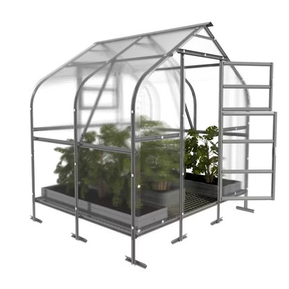 Drivhus Klasika Drop 2,5x2 m 6 mm Polycarbonat