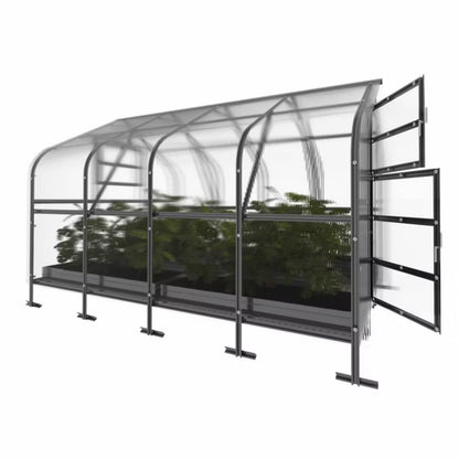 Drivhus KLASIKA DROP 2,5x4 m 10 m² 6 mm Polycarbonat