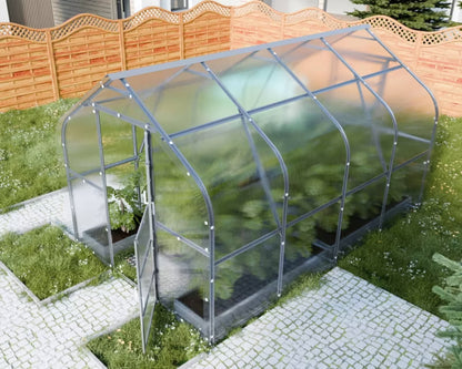 Drivhus KLASIKA DROP 2,5x4 m 10 m² 6 mm Polycarbonat