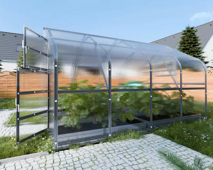 Drivhus KLASIKA DROP 2,5x4 m 10 m² 6 mm Polycarbonat