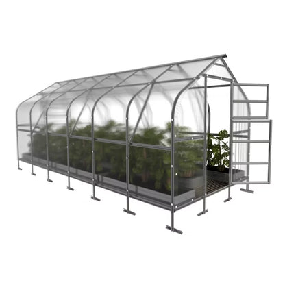 Drivhus Klasika Drop 2,5x6 m 15 m² Polycarbonat