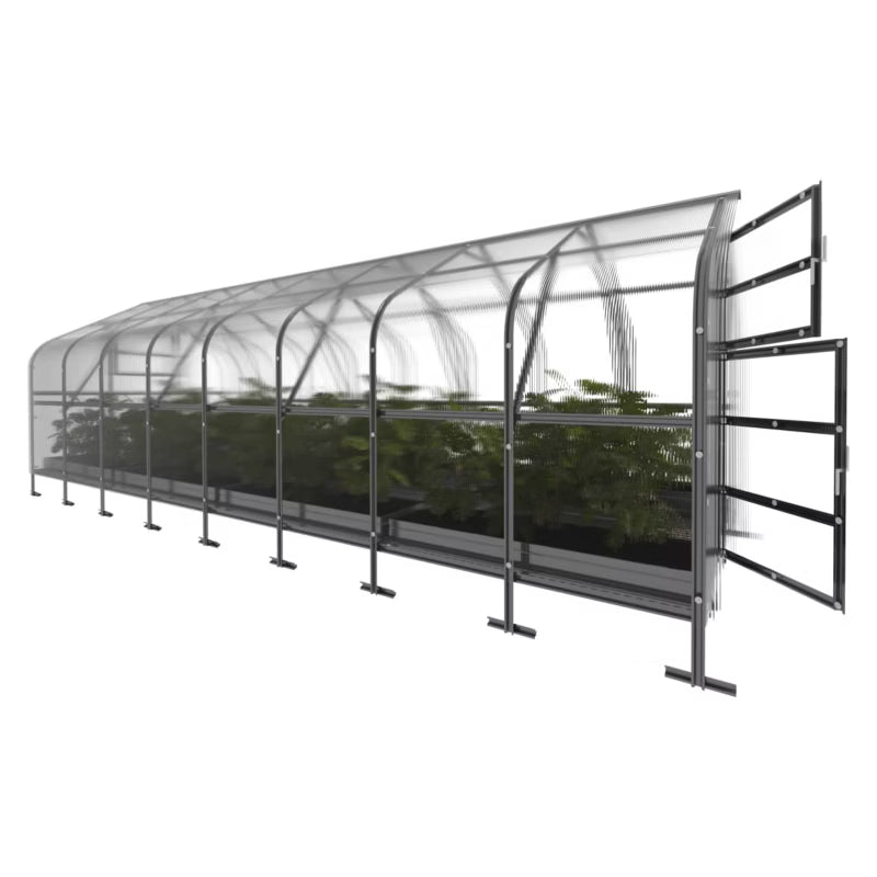 Drivhus KLASIKA Drop 2,5x8 m 20 m² 4 mm Polycarbonat