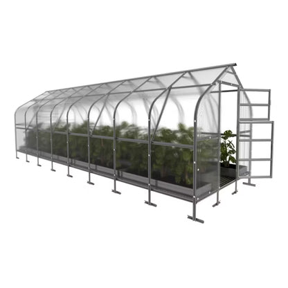 Drivhus KLASIKA Drop 2,5x8 m 20 m² 4 mm Polycarbonat