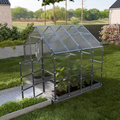 Drivhus KLASIKA HOUSE 2,35x2,12 m 6 mm Polycarbonat