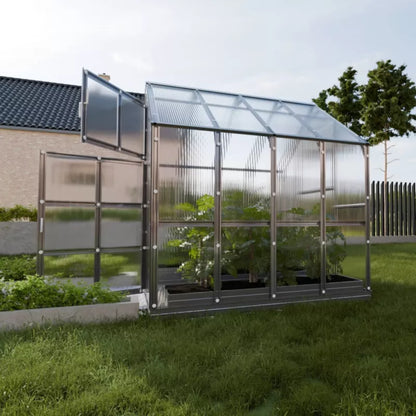 Drivhus KLASIKA HOUSE 2,35x2,12 m 6 mm Polycarbonat