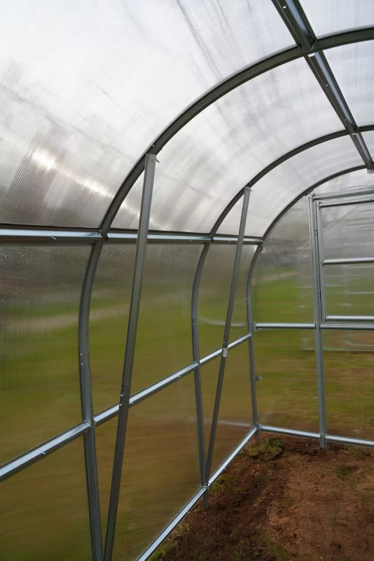Drivhus KLASIKA Slim 2x10 m 20 m² Buestruktur