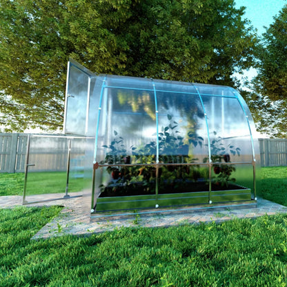 Drivhus KLASIKA TUBE 3x2 m 4 mm Polycarbonat 6 m²