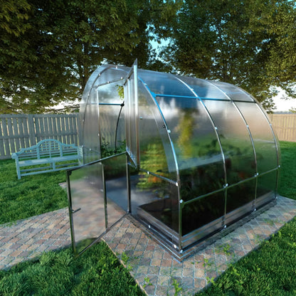Drivhus KLASIKA TUBE 3x2 m 6 m² 6 mm Polycarbonat