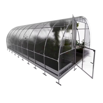 Drivhus KLASIKA TUBE 3x6 m 6 mm Polycarbonat 18 m²