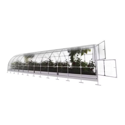 Drivhus KLASIKA TUBE 3x8 m 6 mm Polycarbonat 24 m²