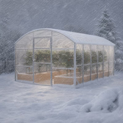 Drivhus POLKA 300x600x212 cm Polycarbonat 5 mm