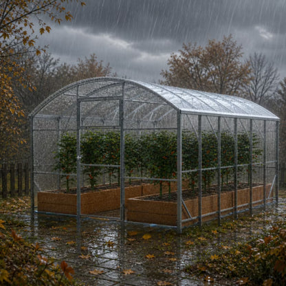 Drivhus Polka 300x600 cm Polycarbonat 18 m²