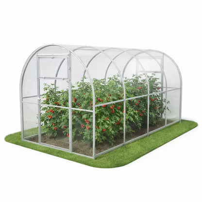 Drivhus Polycarbonat 200x200x200 cm 4 m²