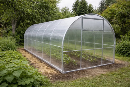 Drivhus i Polycarbonat 200x800 cm 16 m²