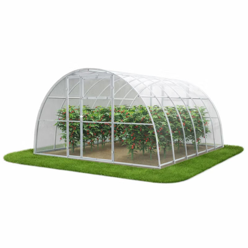 Drivhus i Polycarbonat 350x400x204 cm 14 m² 8 mm