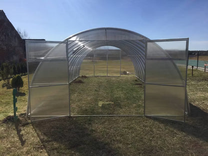 Drivhus i Polycarbonat 400x200 cm 8 m²