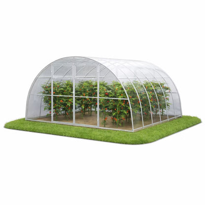 Drivhus i Polycarbonat 400x400 cm 16 m²
