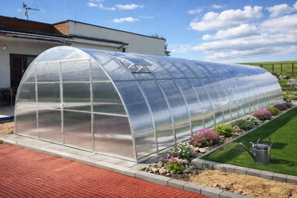 Drivhus 400x1000 cm 40 m² 6 mm Polycarbonat