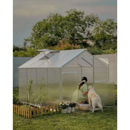Drivhus i Polycarbonat L-7 290x220 cm 6,4 m²