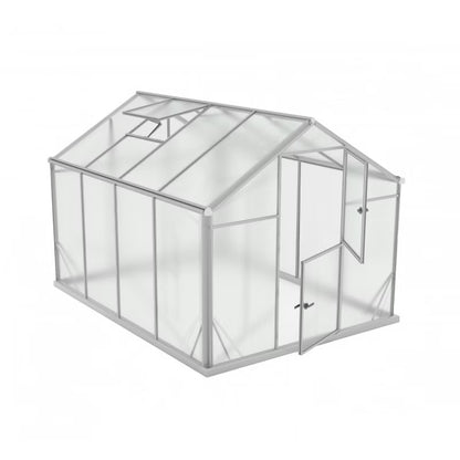 Drivhus i Polycarbonat L-7 290x220 cm 6,4 m²