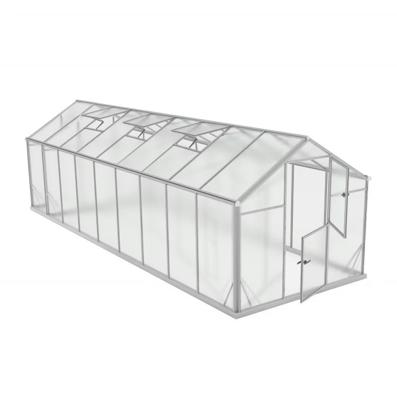 Drivhus Polycarbonat Sanus L-15 640x220 cm