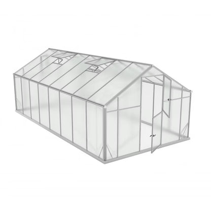 Drivhus Polycarbonat XL-16 570x290 cm