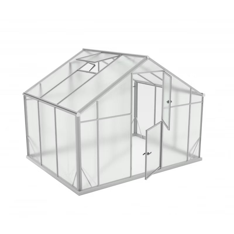 Drivhus Polycarbonat XL-7 220x290 cm 6,4 m²