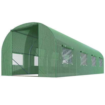 Drivhustunnel 2,5x4 m Grøn 10 m²