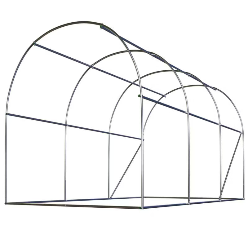 Drivhustunnel 2x3 m 6 m² Grøn
