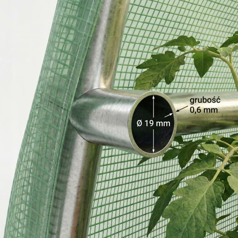 Drivhustunnel 4x2,5 m Grøn