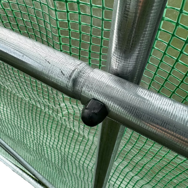 Drivhustunnel 6x1,5 m Grøn UV 9 m²