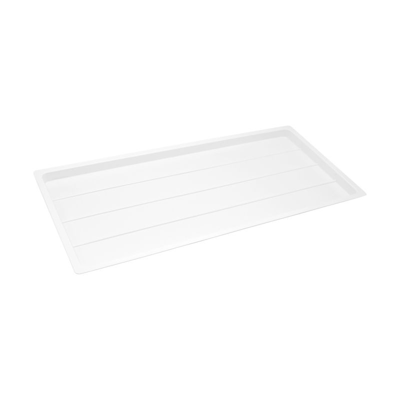 Dryppebakke til Opvaskestativ L80 74x25 cm Hvid