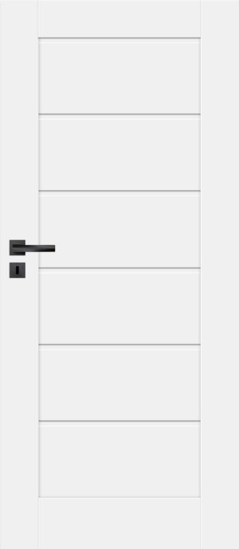 Indvendig Dør Toreno 80 cm Kridhvid Uden Glas