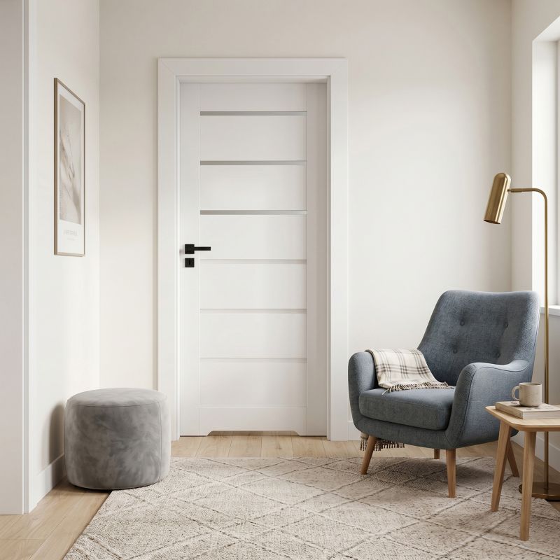 Indvendig dør Toreno 80 cm Kridhvid