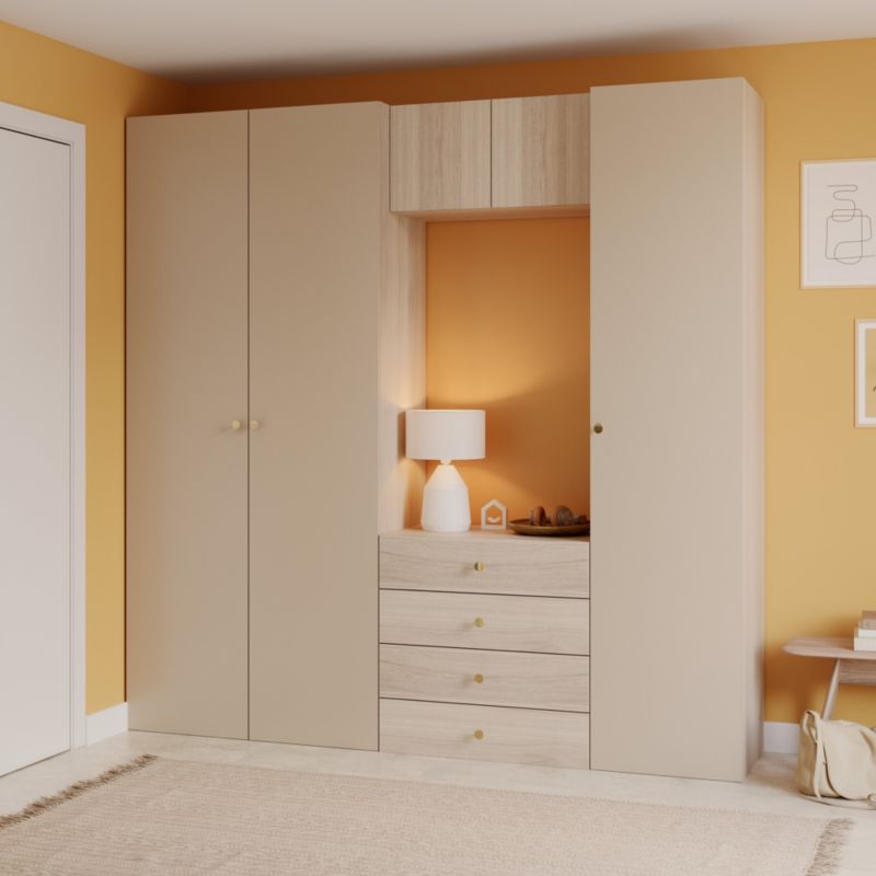 Dør til korpus 225 x 37,5 cm GoodHome Atomia kashmir