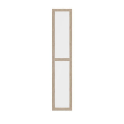 Dør til korpus 37,5 x 187,5 cm GoodHome Atomia egetræ/gennemsigtigt glas