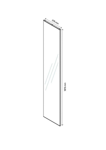 Dør til korpus 37,5 x 187,5 cm GoodHome Atomia spejl