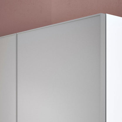 Dør til korpus 37,5 x 187,5 cm GoodHome Atomia med lysgrå mat ramme