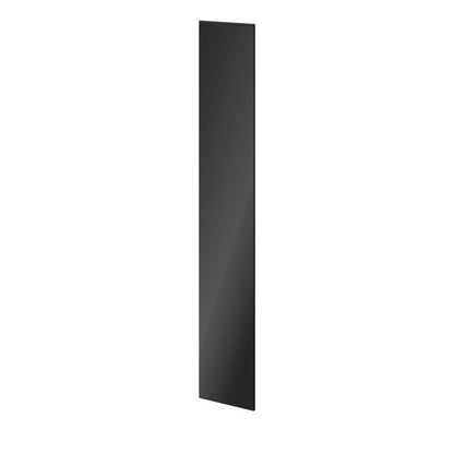 Dør til korpus 37,5 x 225 cm GoodHome Atomia antracit højglans