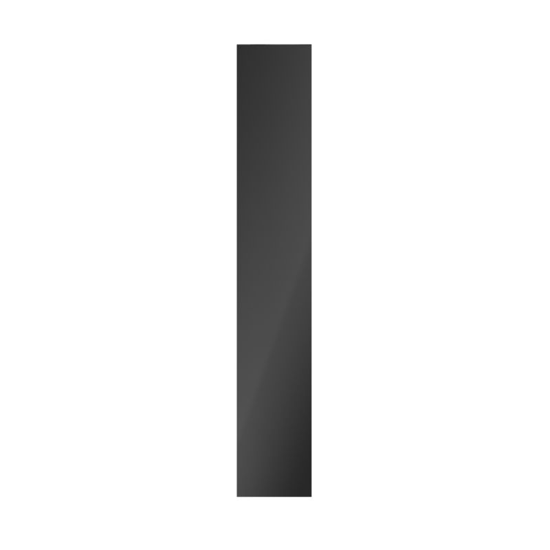 Dør til korpus 37,5 x 225 cm GoodHome Atomia antracit højglans