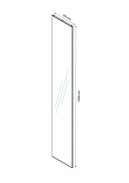 GoodHome Atomia spejldør til korpus 37,5 x 225 cm