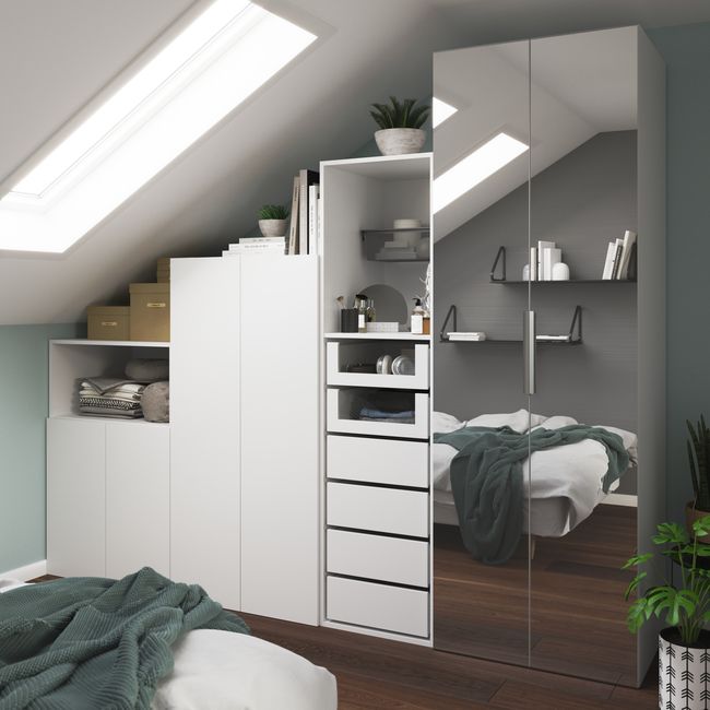 GoodHome Atomia spejldør til korpus 37,5 x 225 cm