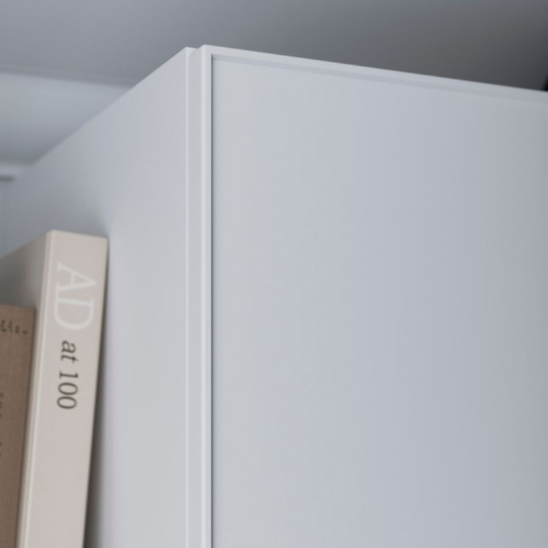 Dør til korpus 37,5 x 225 cm GoodHome Atomia med ramme i mat hvid