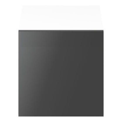 Dør til korpus 37,5 x 37,5 cm GoodHome Atomia antracit højglans