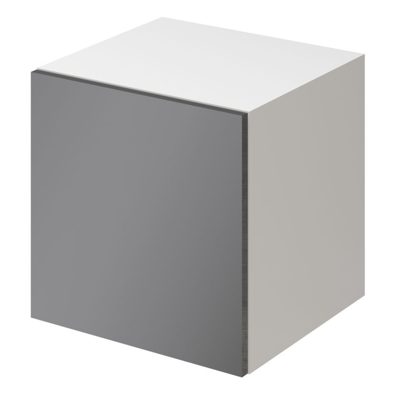 Dør til korpus 37,5 x 37,5 cm GoodHome Atomia antracit højglans
