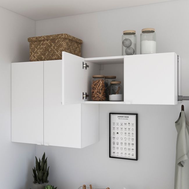 Dør til korpus 37,5 x 37,5 cm GoodHome Atomia hvid