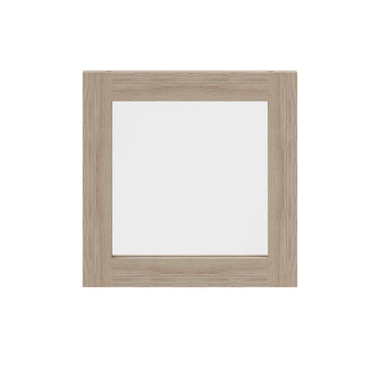 Dør til korpus 37,5 x 37,5 cm GoodHome Atomia egetræ/gennemsigtigt glas