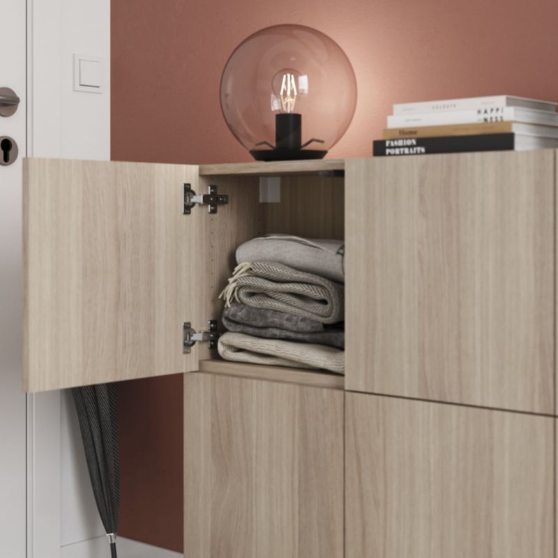 Dør til korpus 37,5 x 37,5 cm GoodHome Atomia egetræ