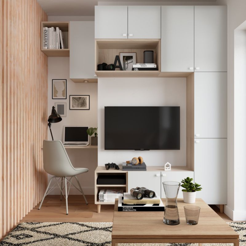 Dør til korpus 37,5 x 37,5 cm GoodHome Atomia grå