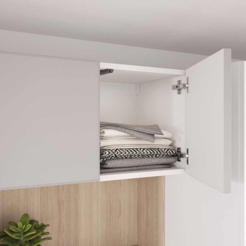 Dør til korpus 37,5 x 37,5 cm GoodHome Atomia med lysgrå mat ramme